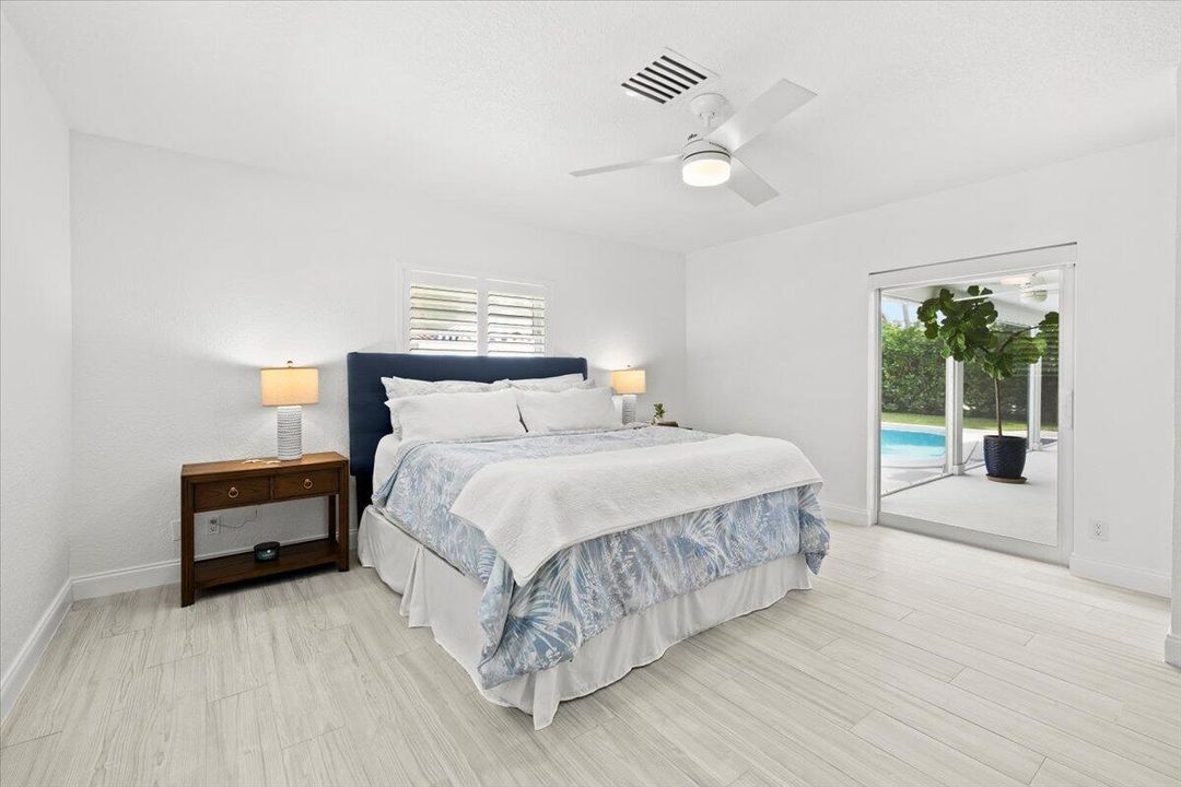 Primary Bedroom | Direct Patio Access
