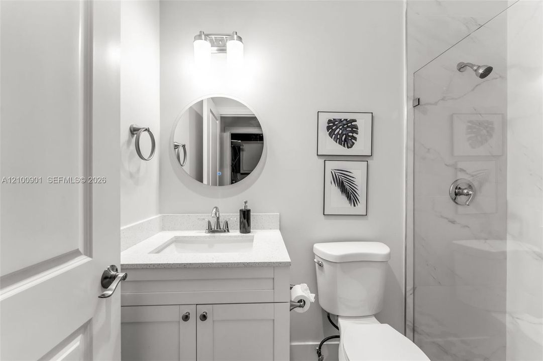 1 OF 3 BATHROOMS