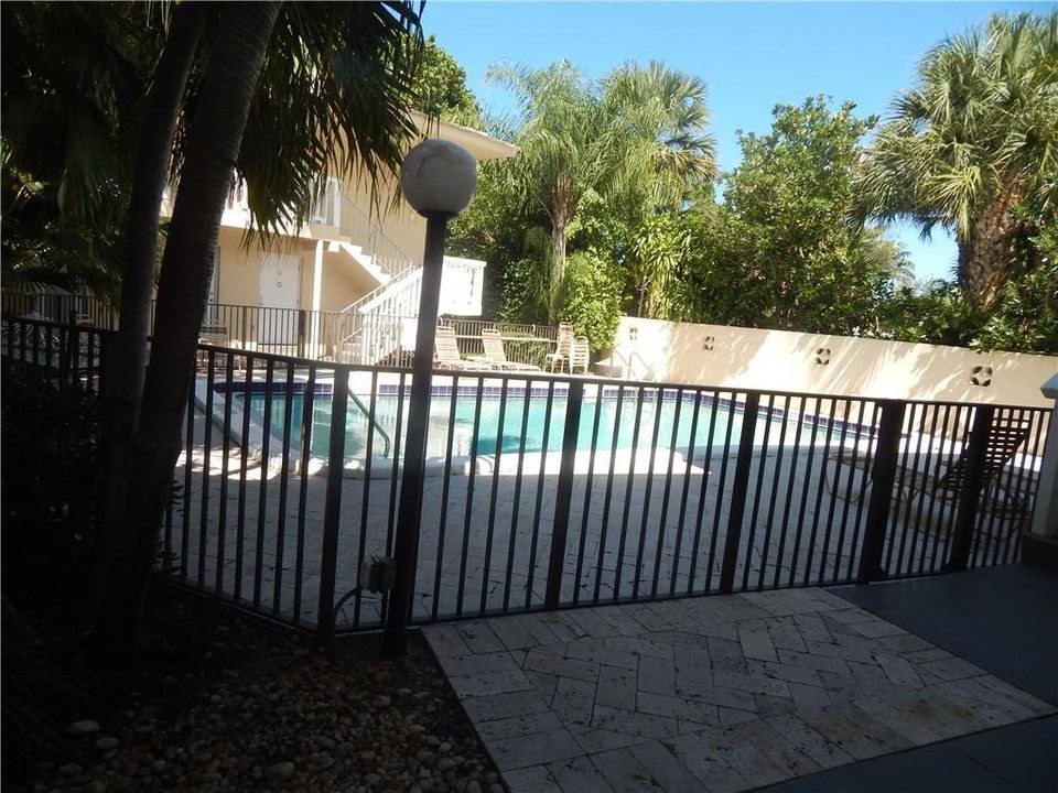 step out your door to the pool