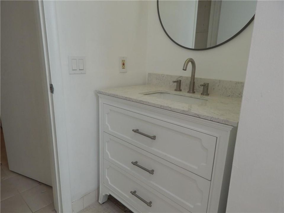 new vanity