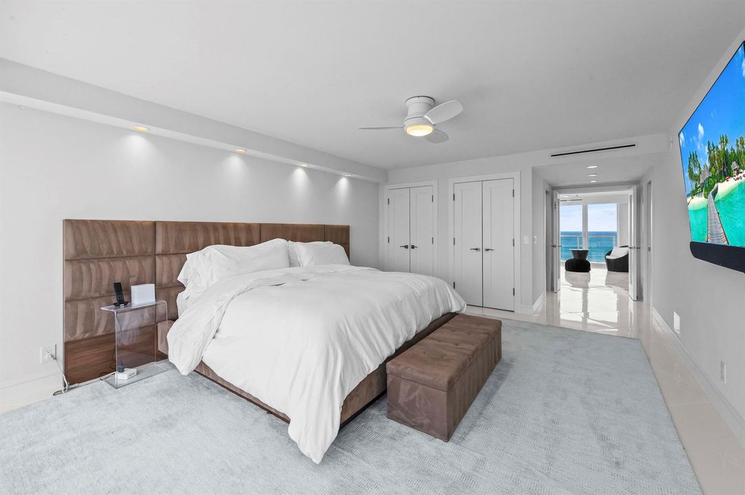 Master Suite with HIS Closet