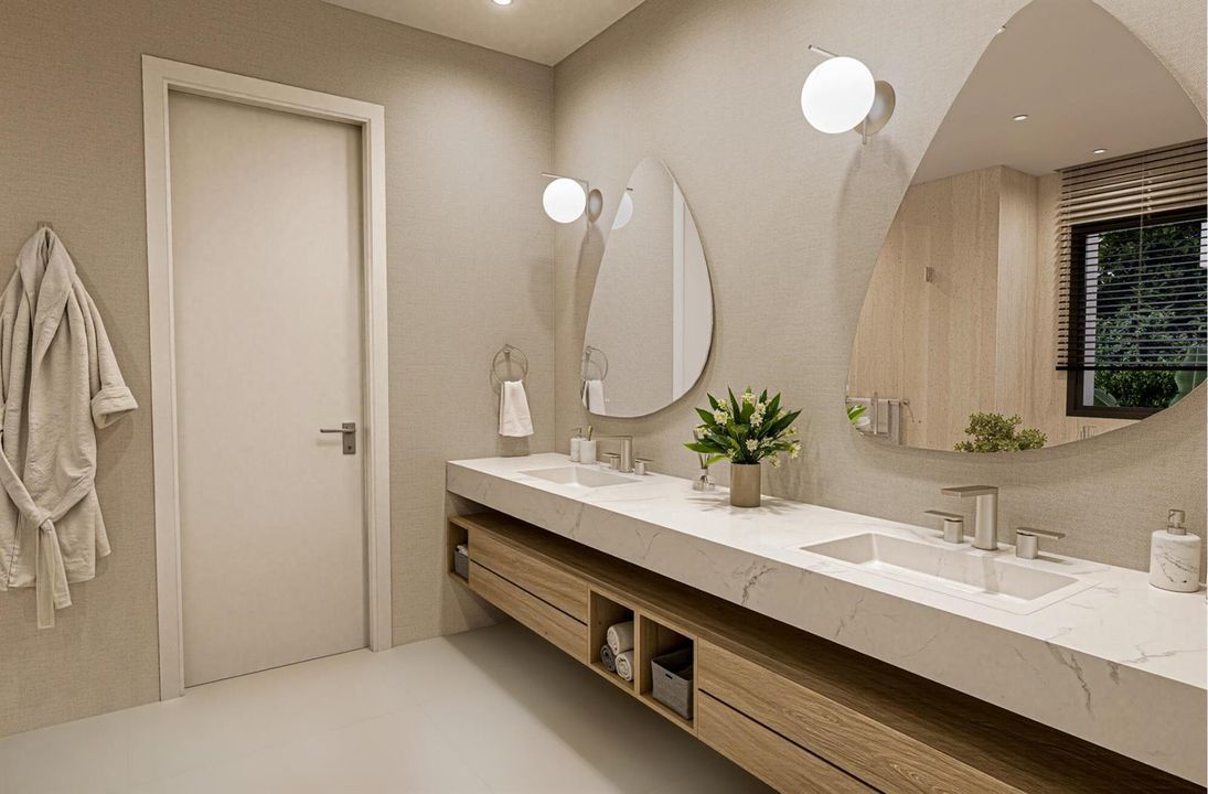 Primary Bathroom Rendering