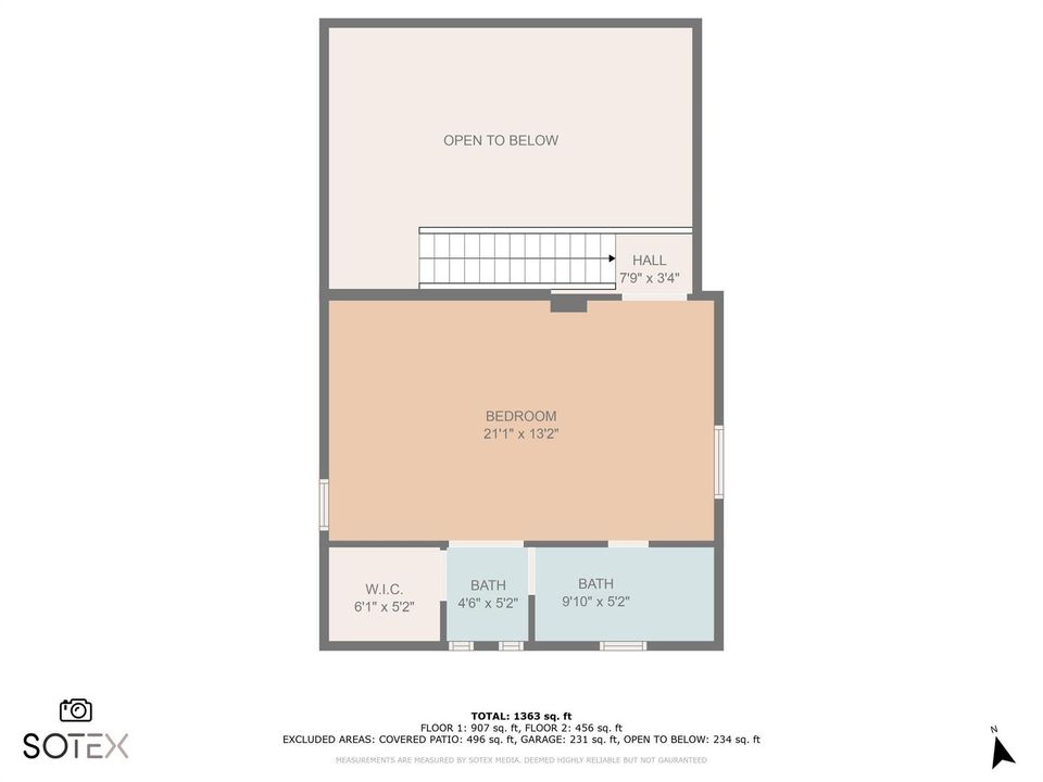 Upstairs Floor Plan