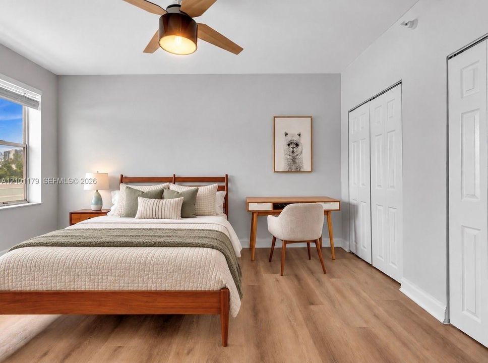 Sheets and chair Rendered