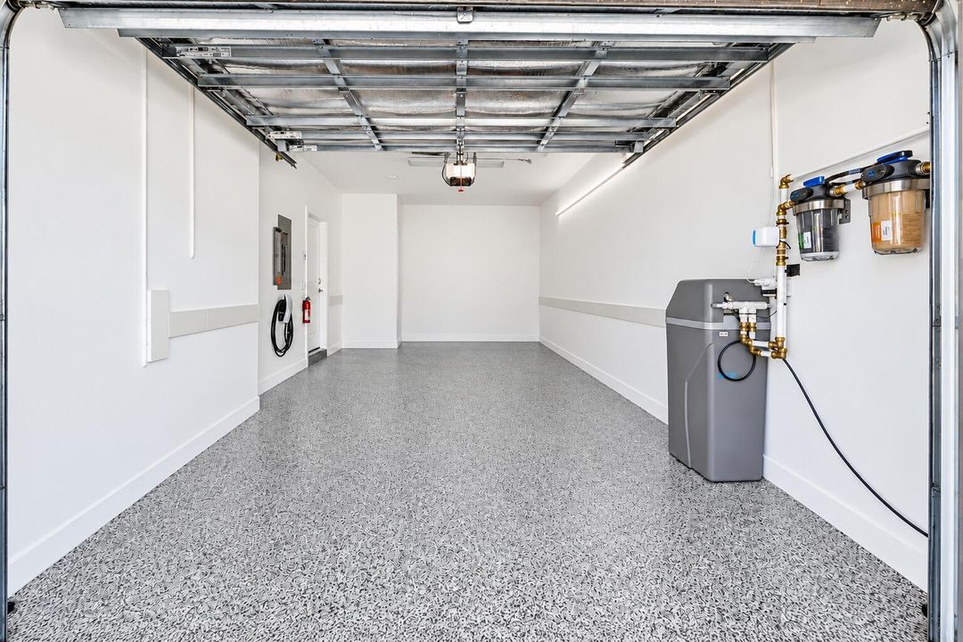 Spotless Modern Garage Interior