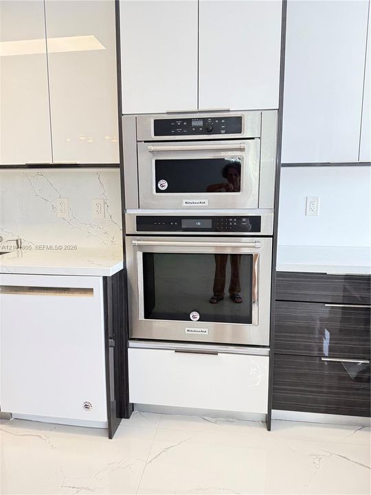 Wall oven & microwave