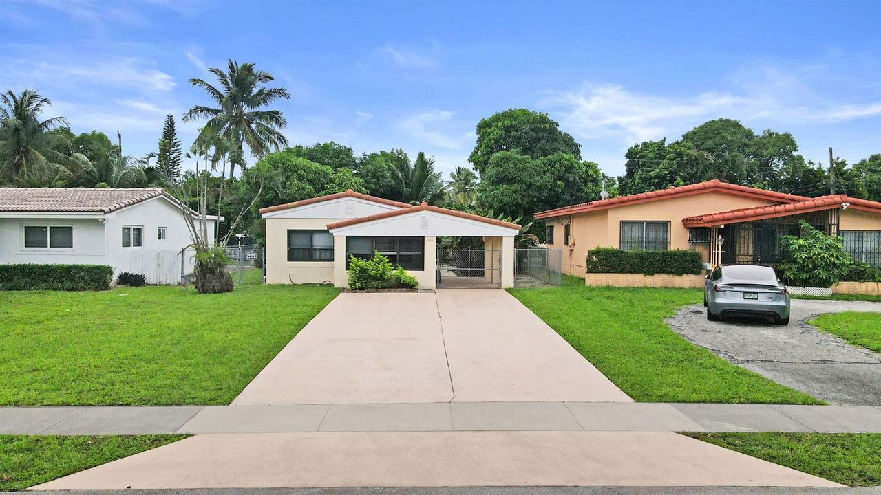 Huge Driveway