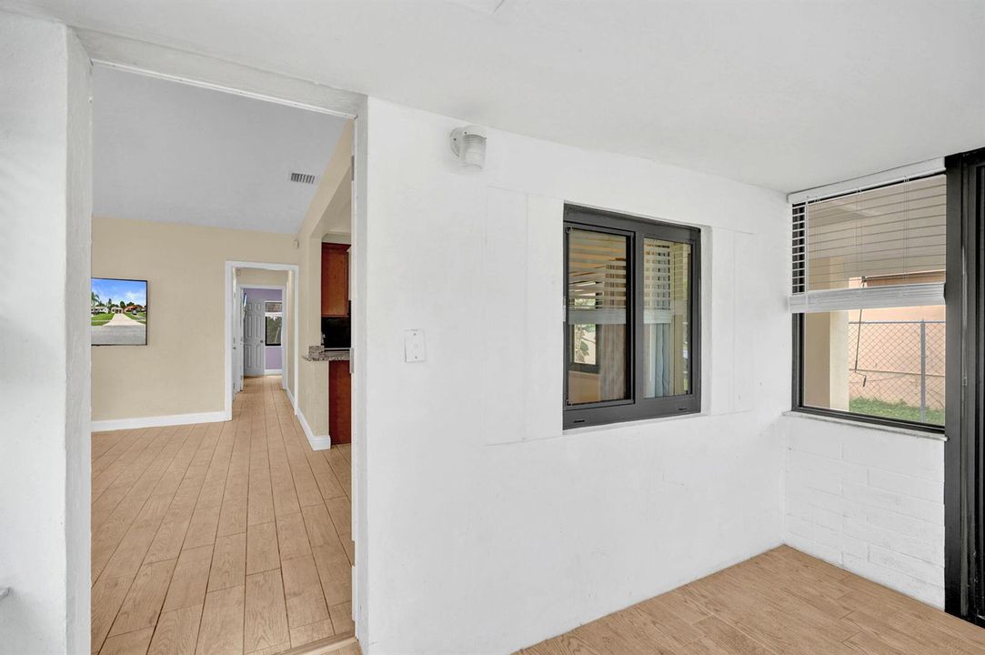 Florida Room toward House