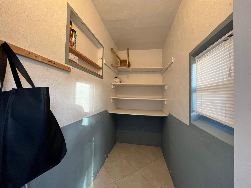 HUGE inside utility closet