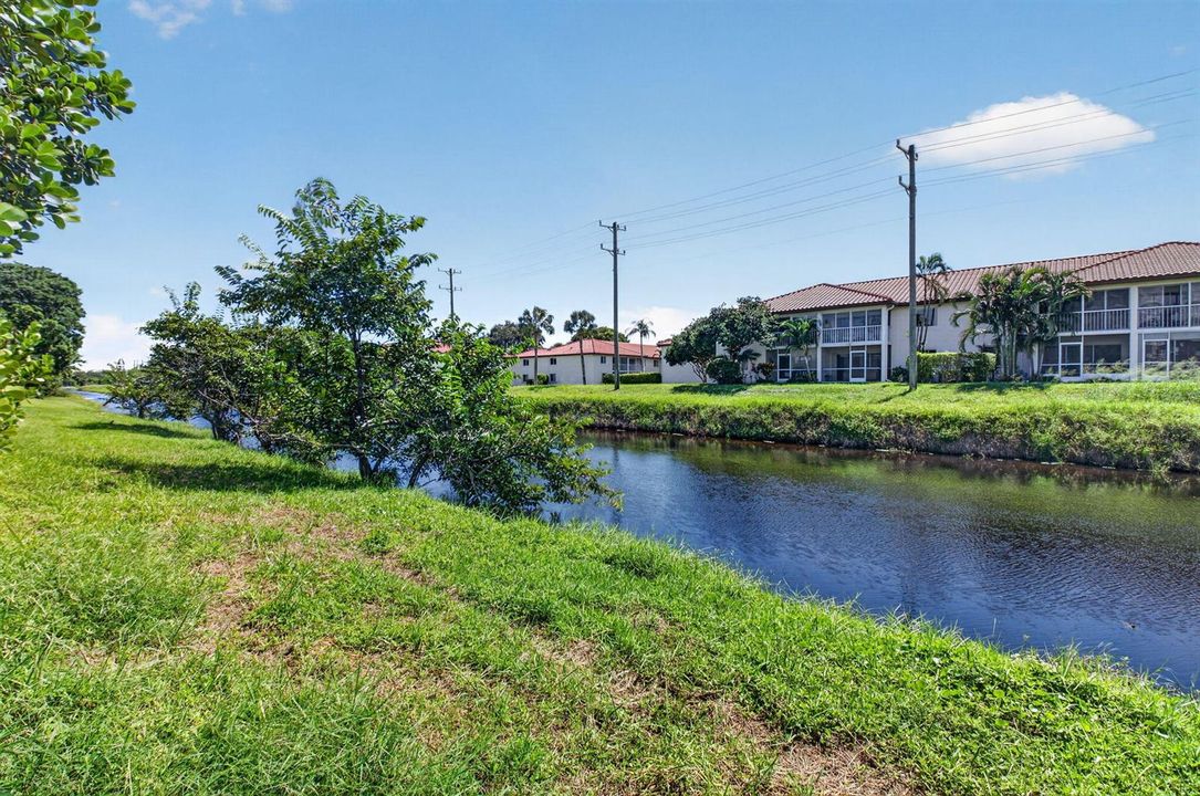 Canal Behind Property