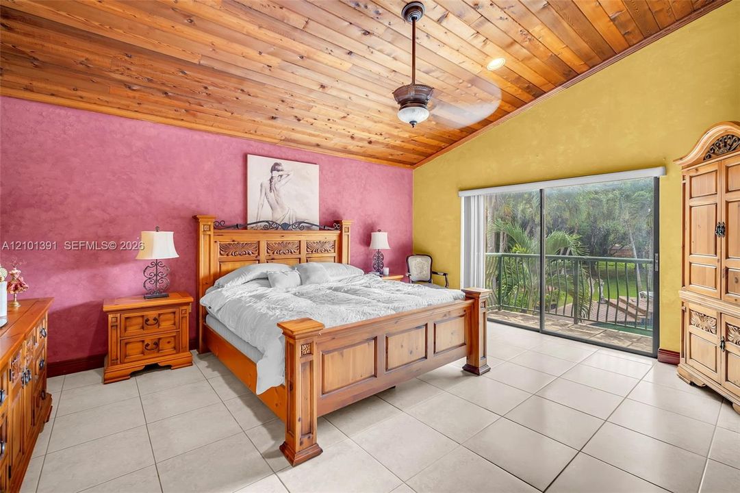 1st Primary bedroom, located on 2nd floor
