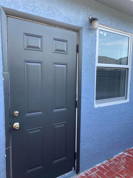 Front door - Entrance/Exit