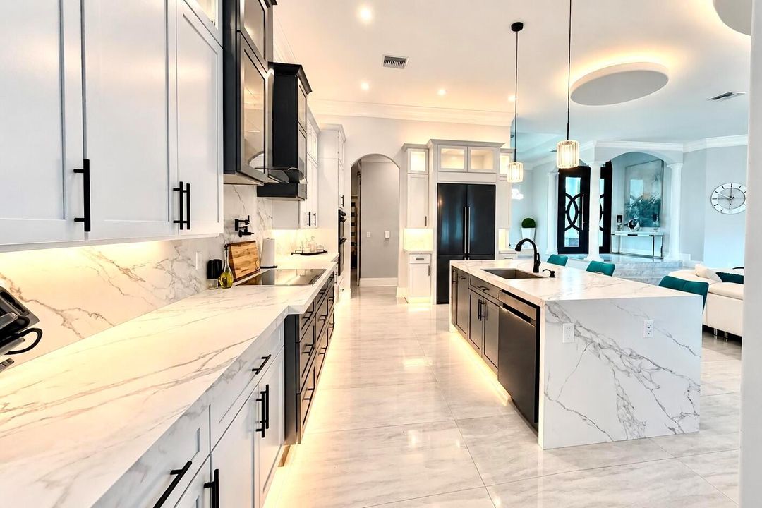 angle view of kitchen