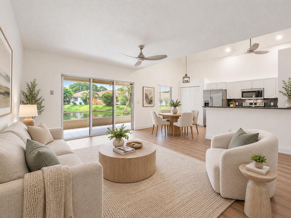 Family Room - Virtually Staged