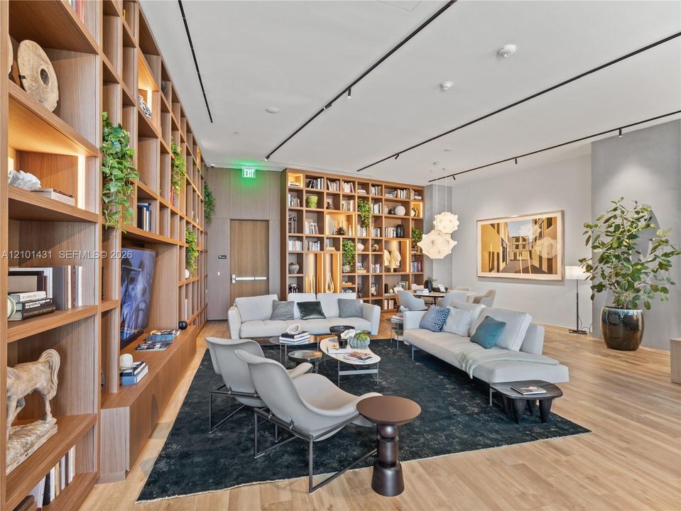 Work and reading room