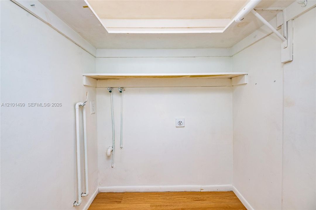 No Washer and Dryer Install