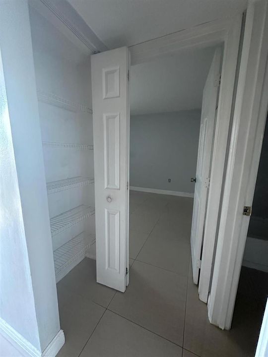 Linen closet