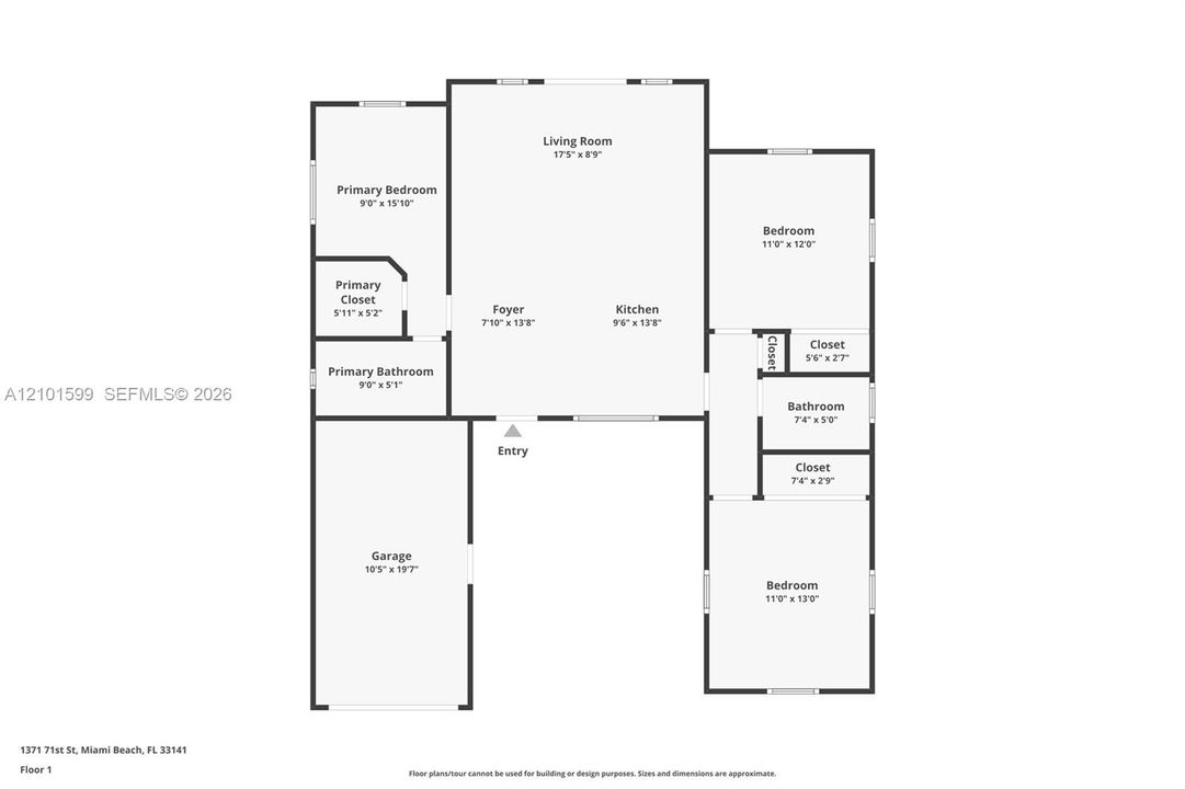 На продажу: $999,000 (3 спален, 2 ванн, 1044 Квадратных фут)