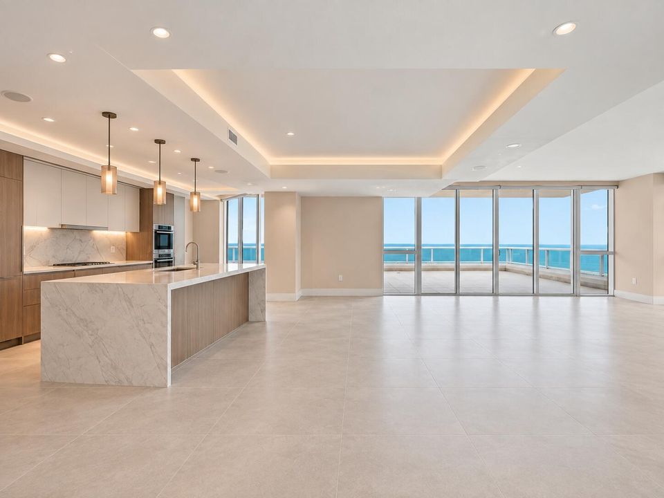 Luxury Oceanview Condo Interior