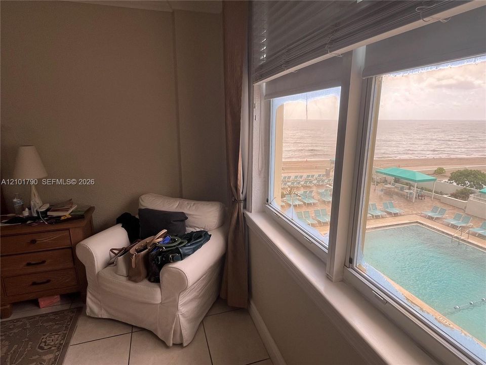 View from master bedroom
