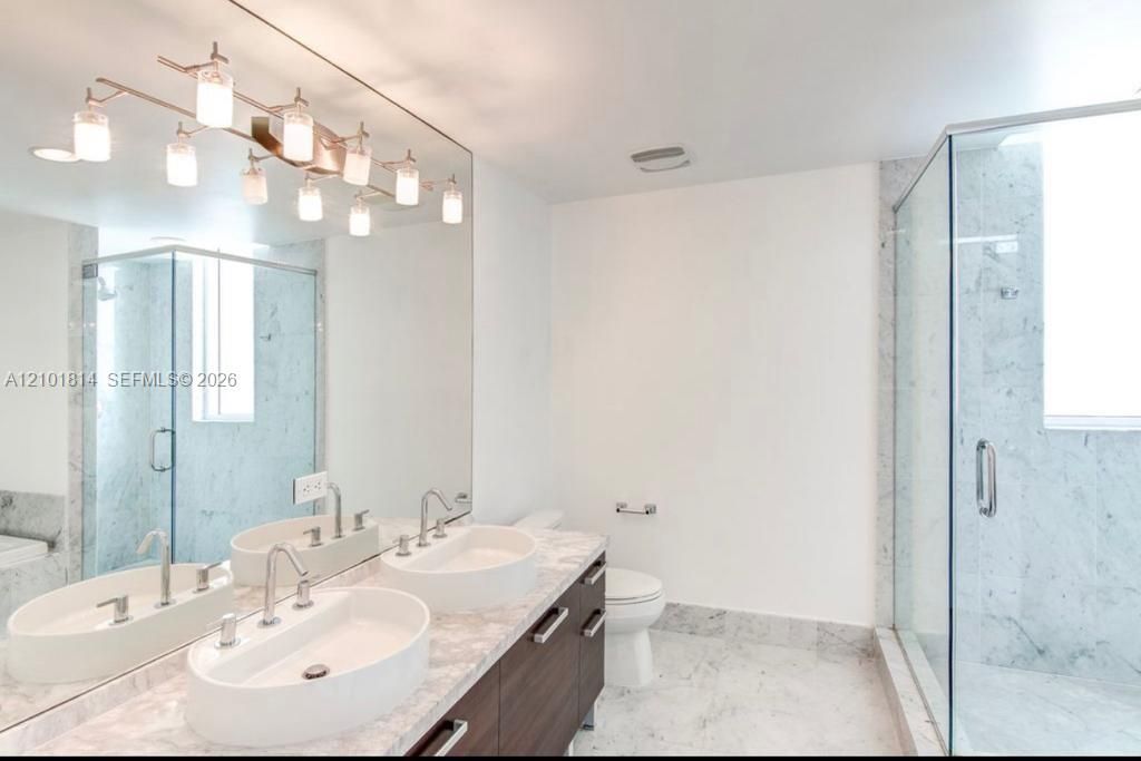Master Bathroom with double sink