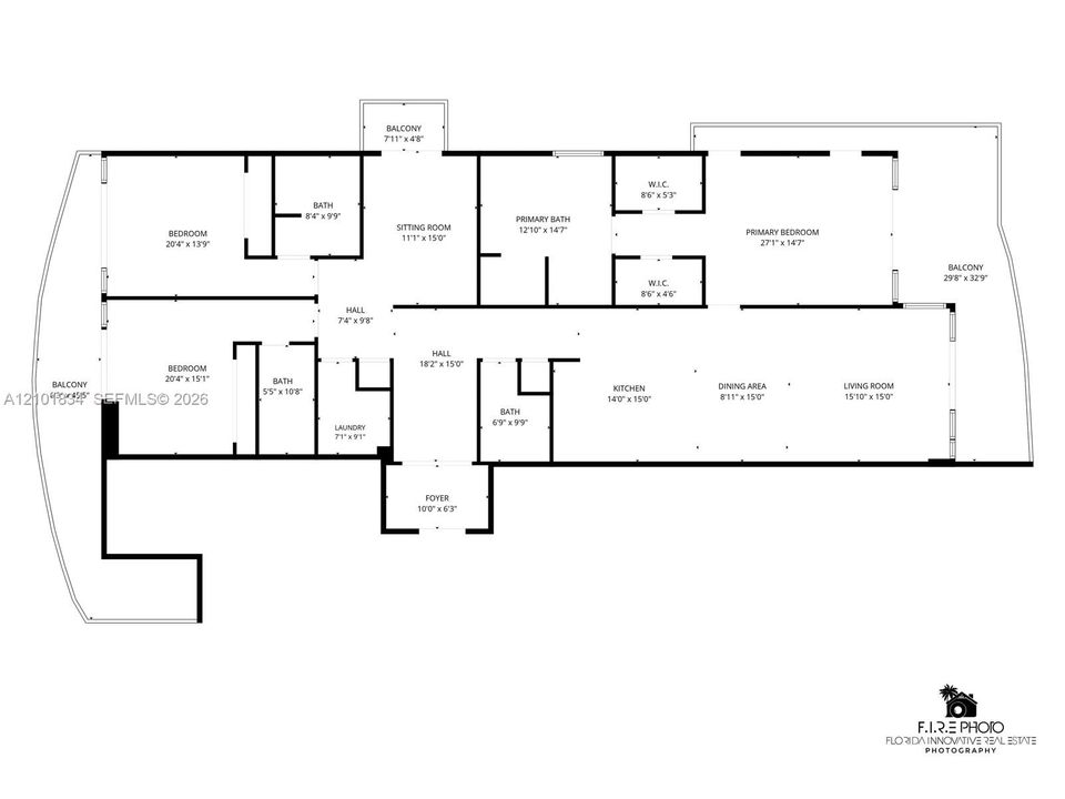 For Rent: $18,500 (3 beds, 3 baths, 2418 Square Feet)