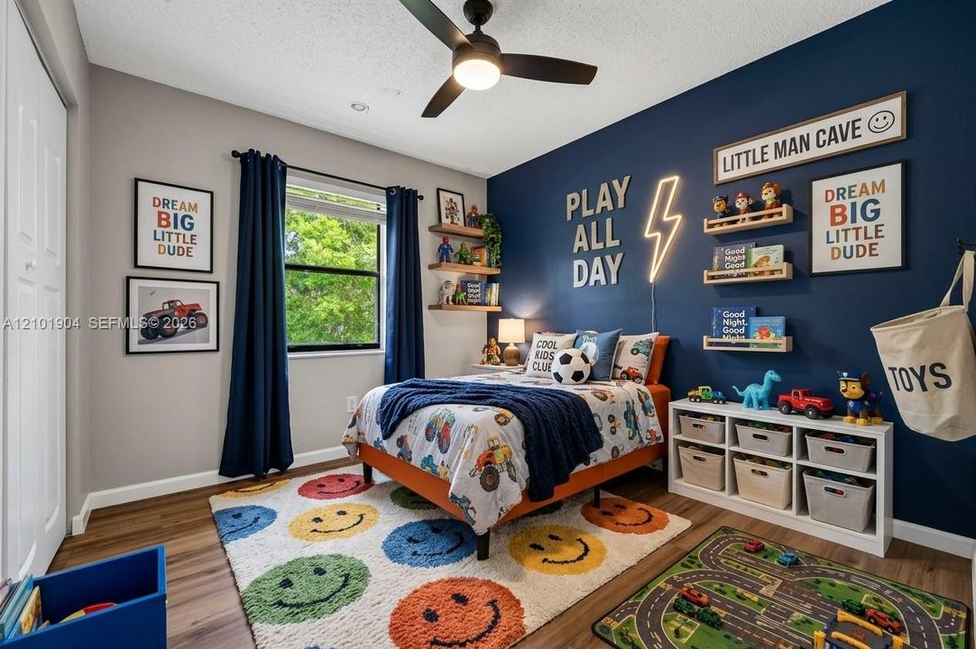 Bedroom 2 - virtually staged