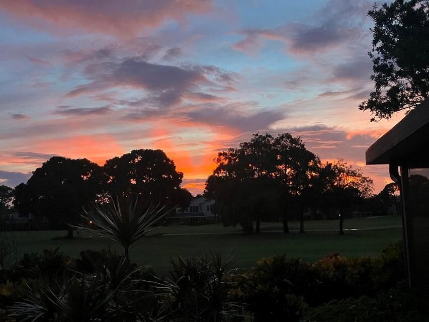 Sunset from Patio
