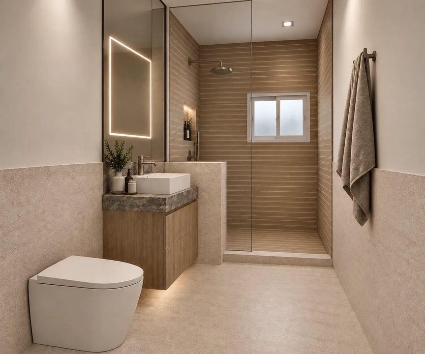 SEA TOWER UNIT 801 BATHROOM CONCEPT