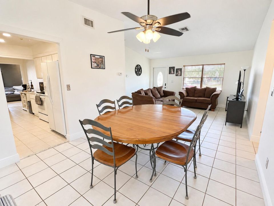 Dining area