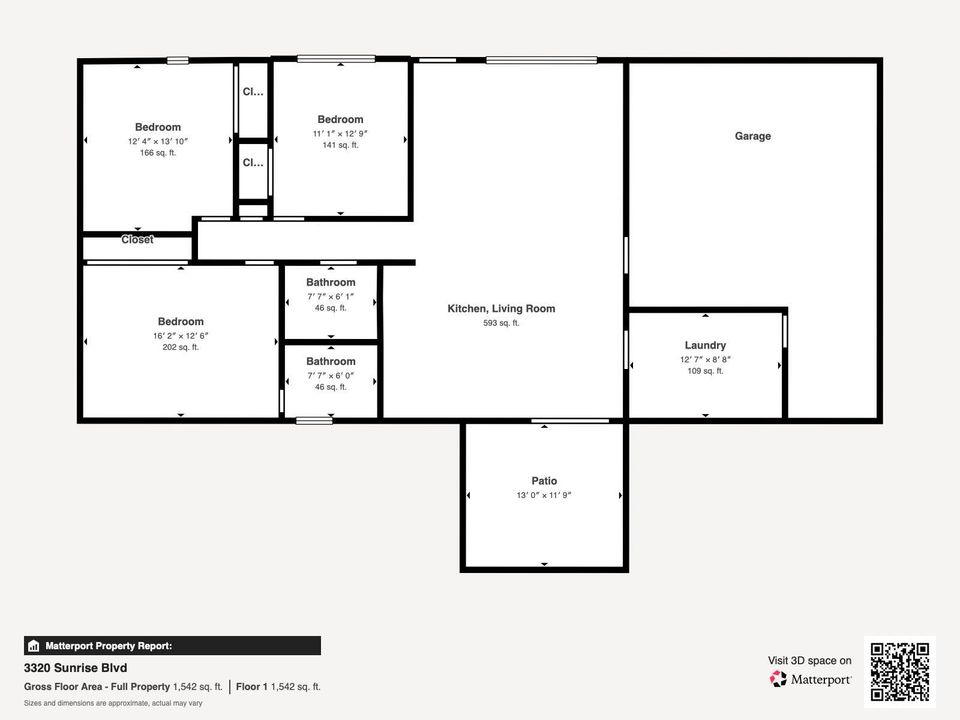 floorplamn3320 Sunrise Blvd - Floor 1