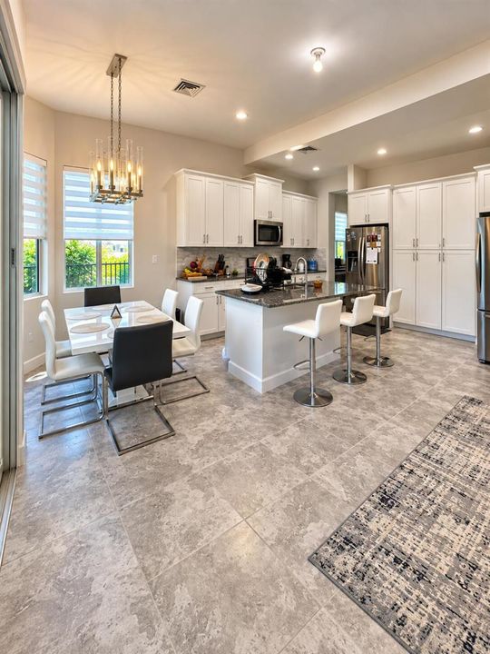 Bright Modern Kitchen and Dining Area-6