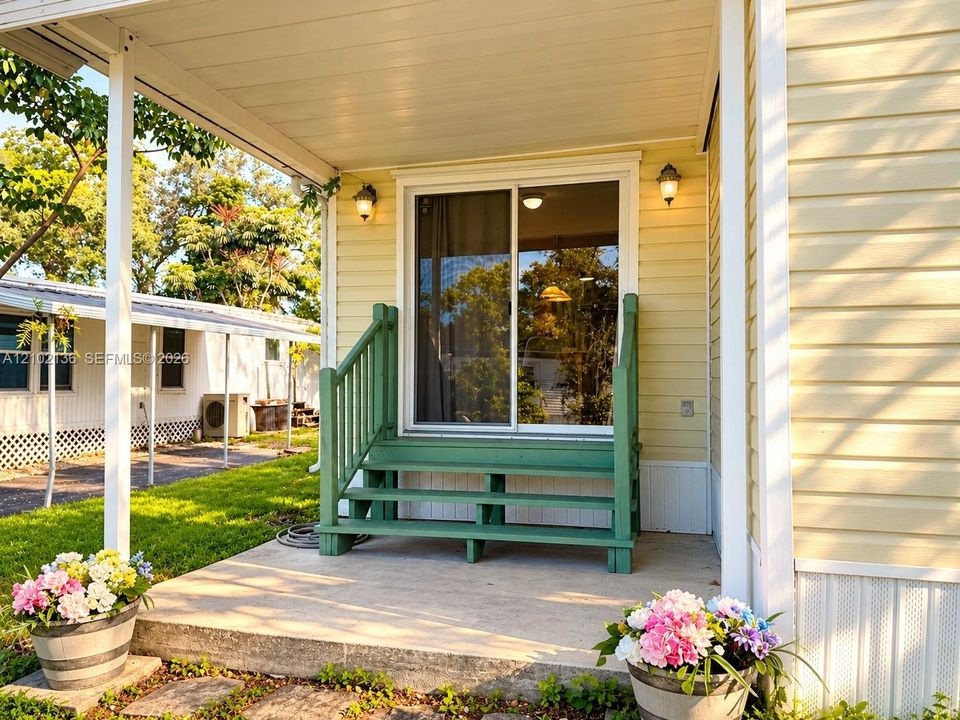 Front entry