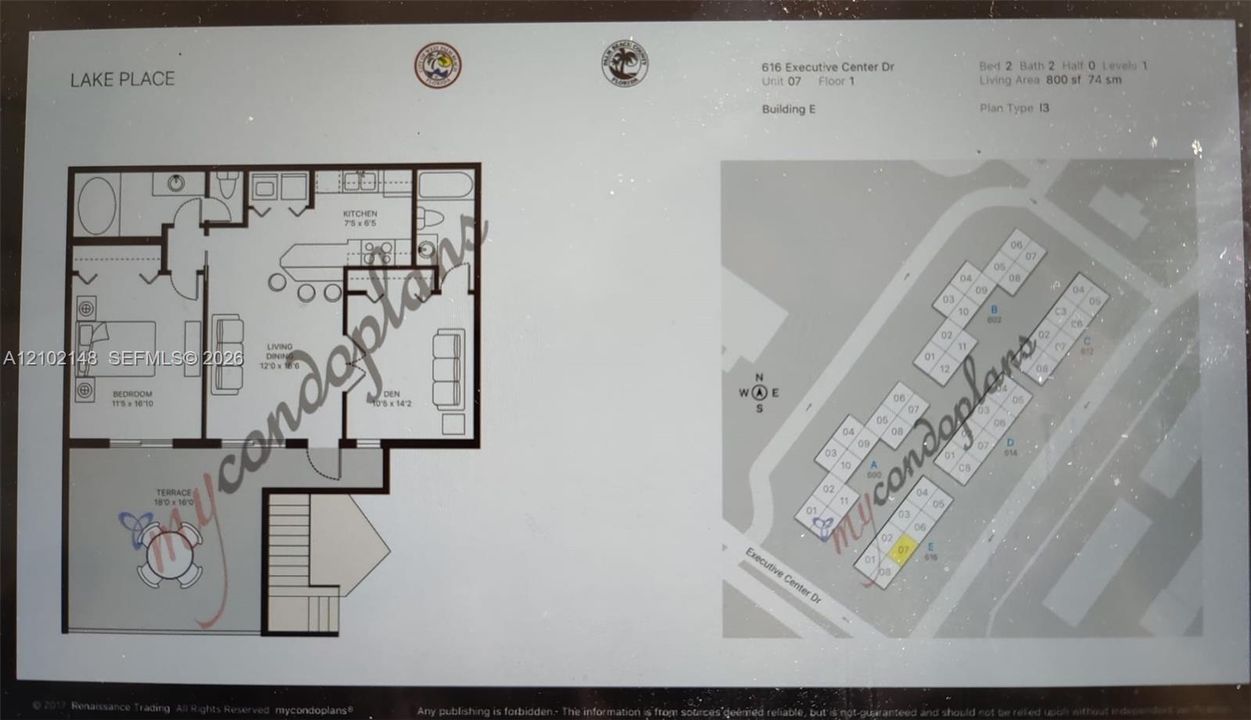 En Venta: $225,000 (2 camas, 2 baños, 770 Pies cuadrados)