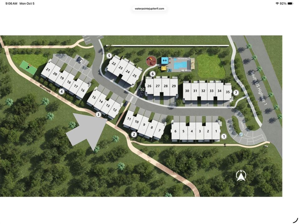 #12 location in Water Pointe