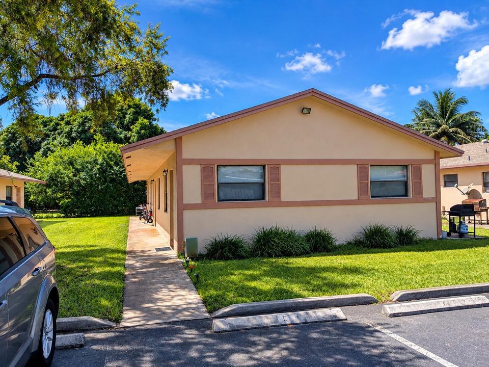 Bright Suburban Apartment Building Exter