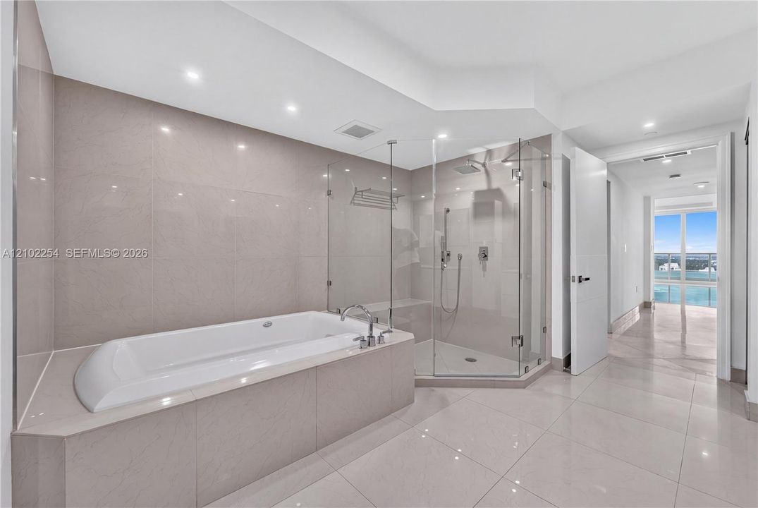 Master bathroom