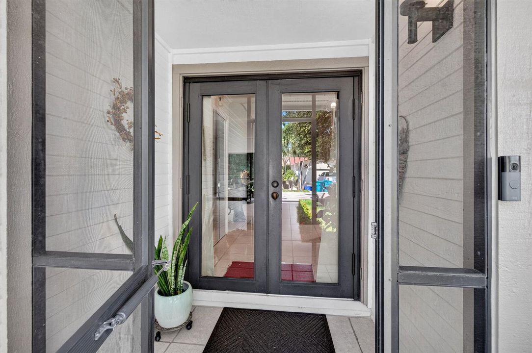 Light filled Entry