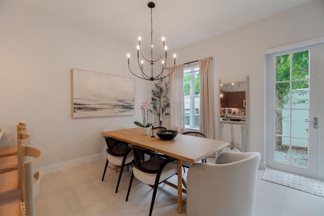 Tons of natural light in living space
