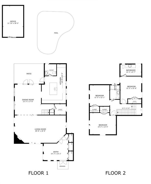 412 35th St Floor Plan