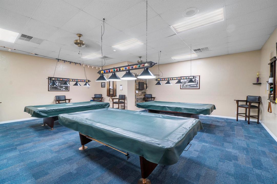 Community Billiards Room