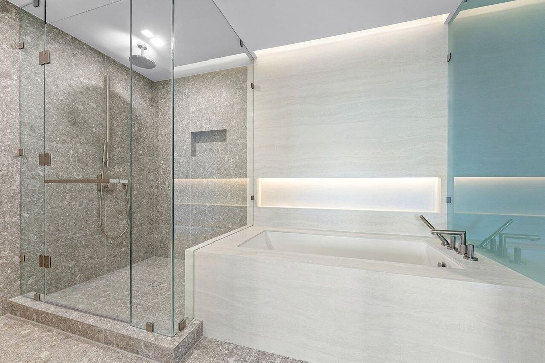 Primary bath & shower