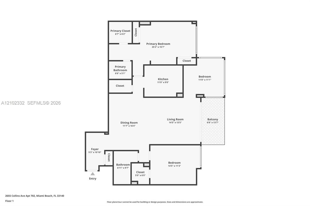 For Sale: $750,000 (2 beds, 2 baths, 1645 Square Feet)