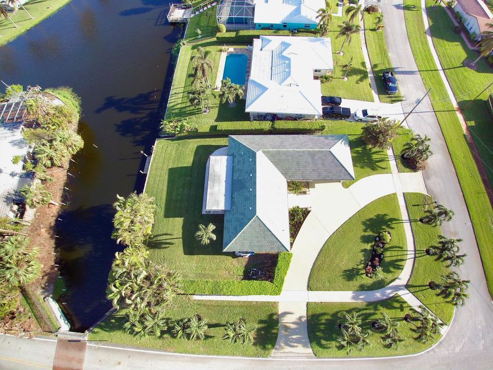 Aerial from the top