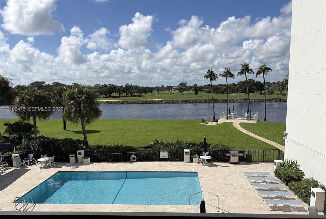 View From Balcony. Intracoastal