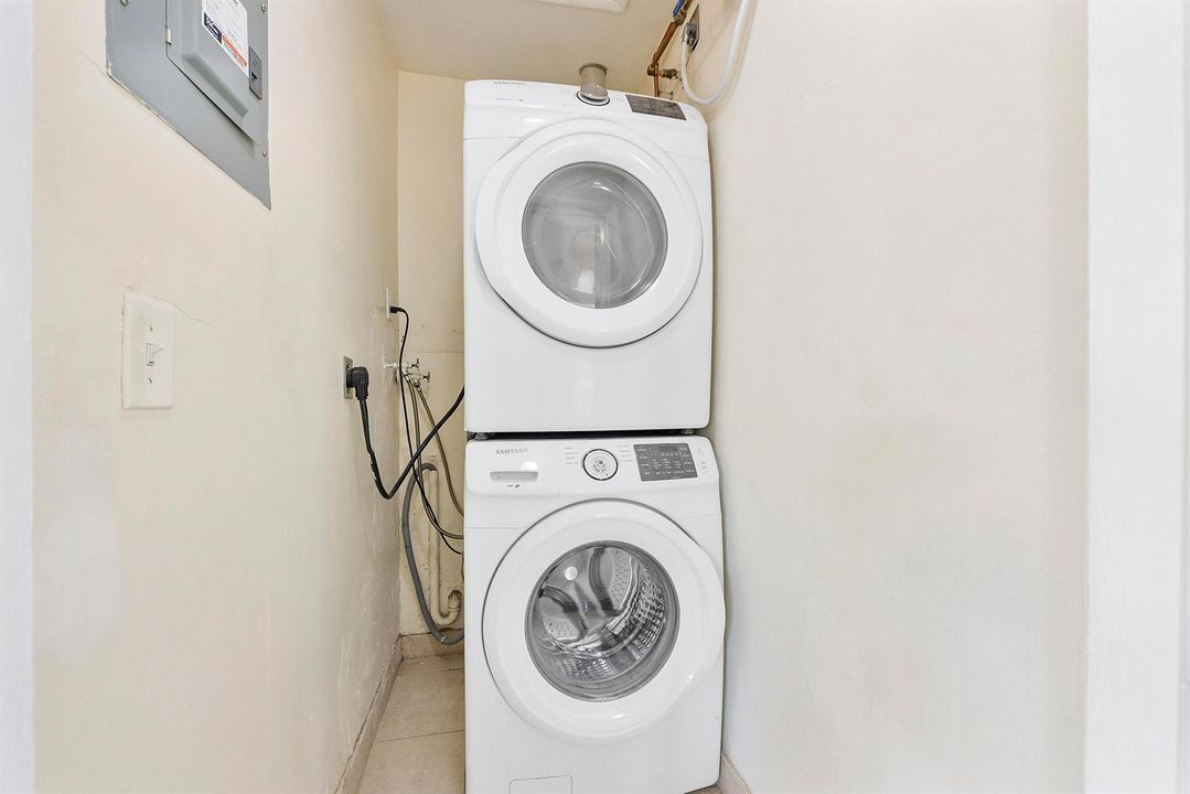 In Unit Laundry