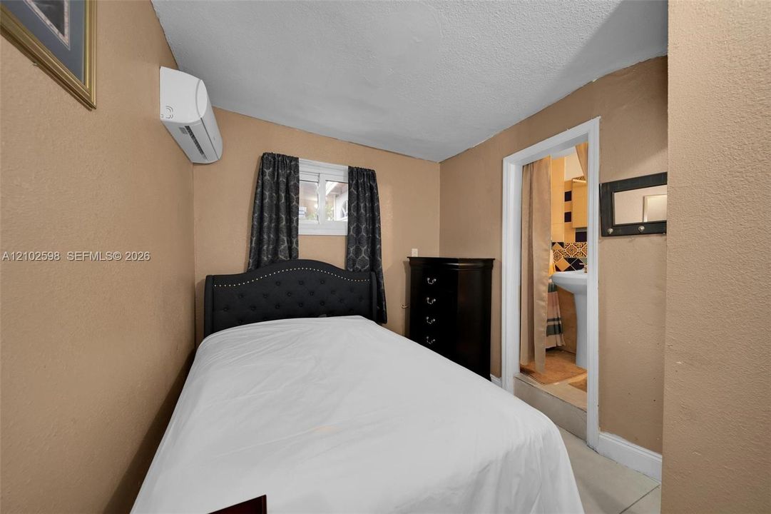 Full-size bed with storage