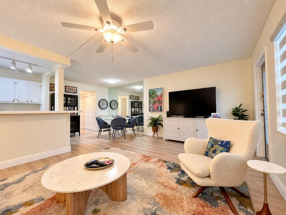 Living Area to Dining Area
