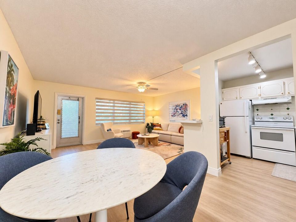 Dining to Living Area