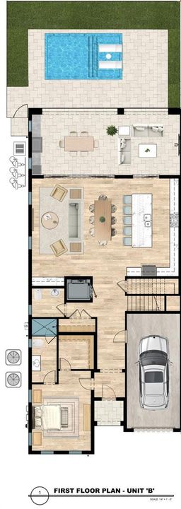 First Floor Unit B